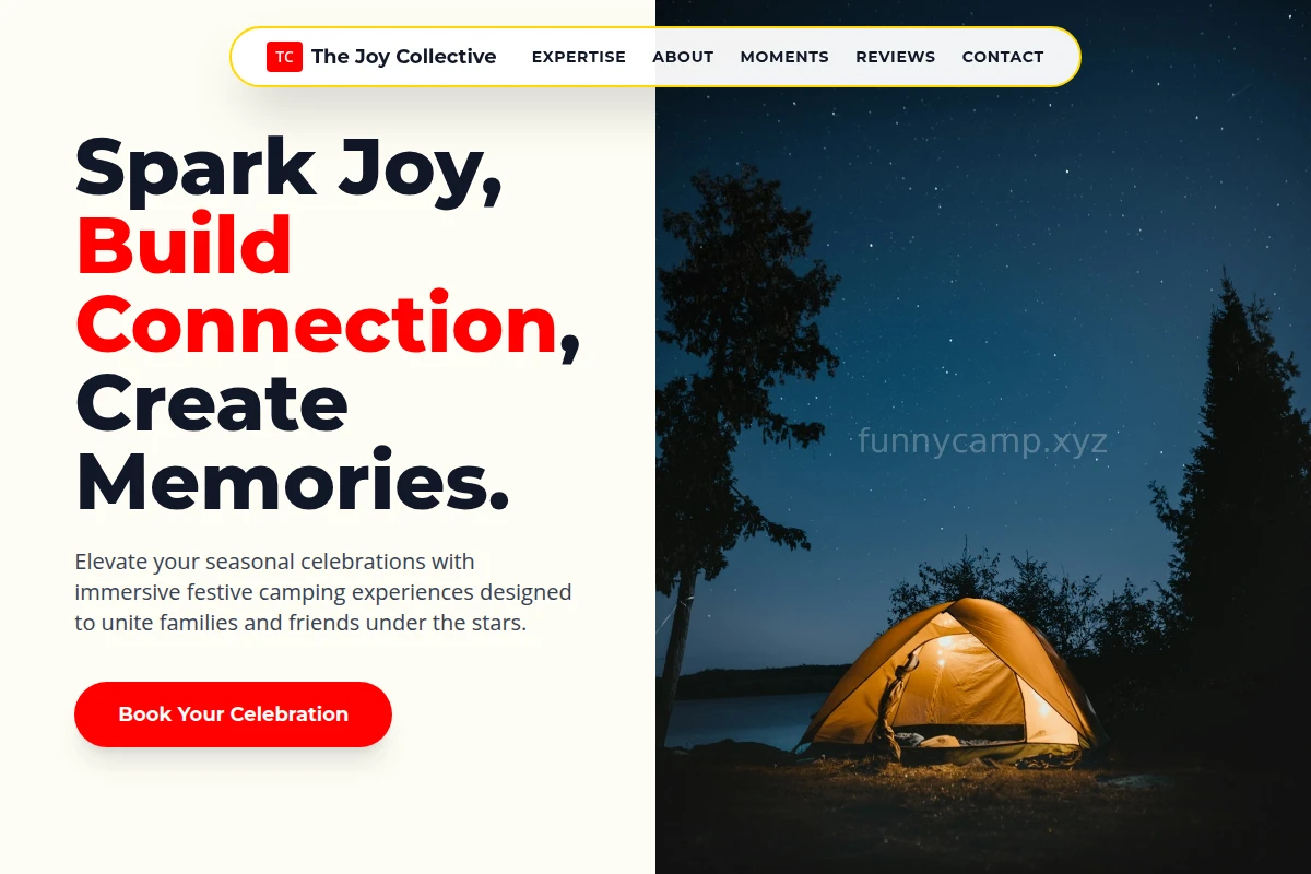 Festive Camping