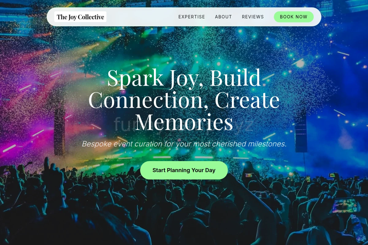 Premium Camping Website Design